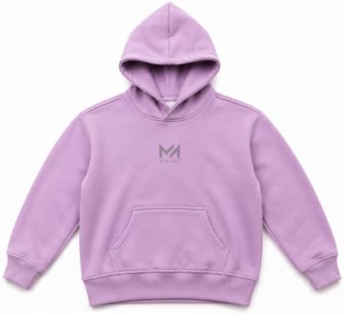 MILANI Freedom Heavyweight Kids Hoodie - Lavender Premium Cotton Pullover