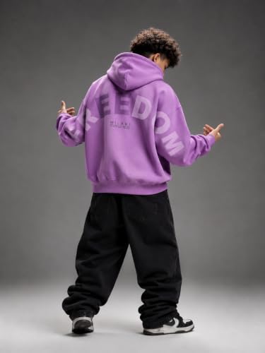MILANI Freedom Heavyweight Kids Hoodie - Lavender Premium Cotton Pullover