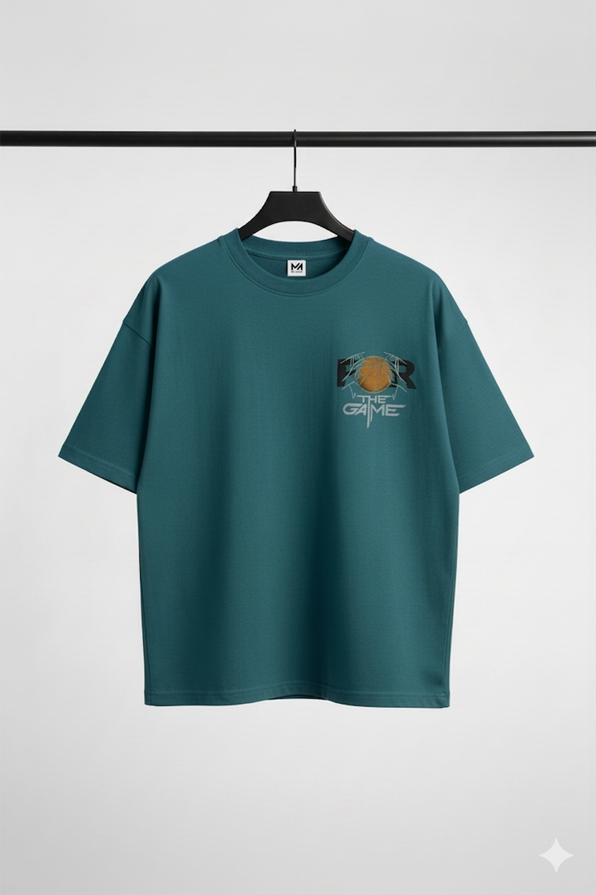 BUILT FOR THE GAME Kids Oversized T-Shirt – Premium Basketball Streetwear Tee
