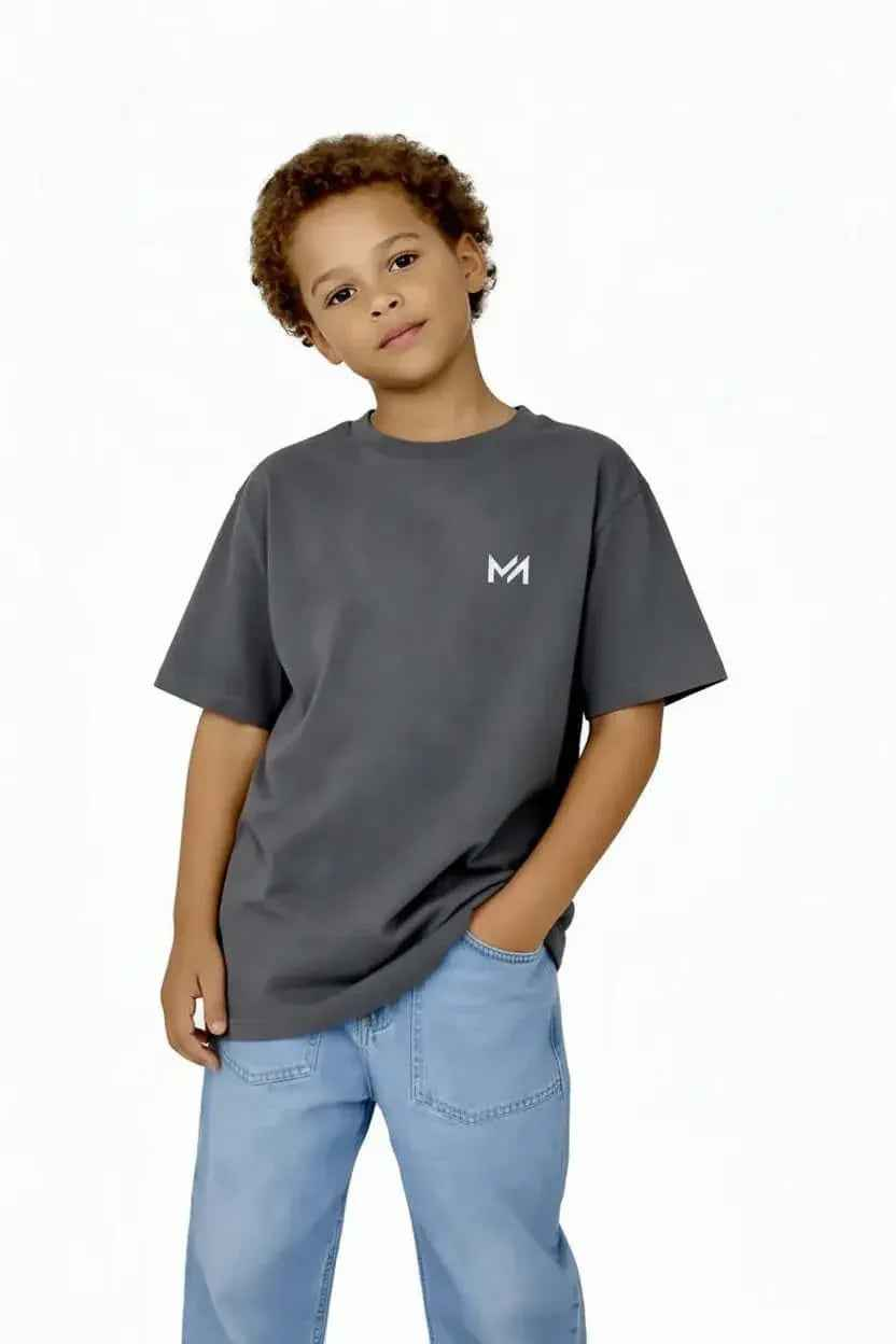 ICONIC Kids Oversized T-shirt – Grey T-Shirt