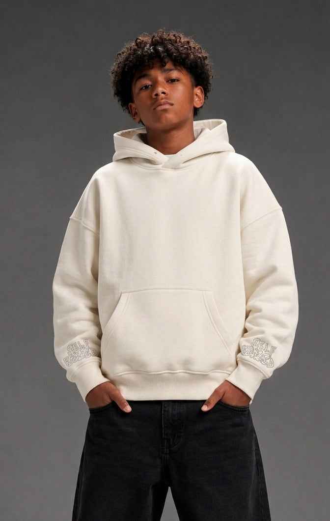 MILANI Self Forged Heavyweight Hoodie – Cream