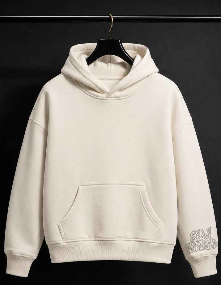 MILANI Self Forged Heavyweight Hoodie – Cream