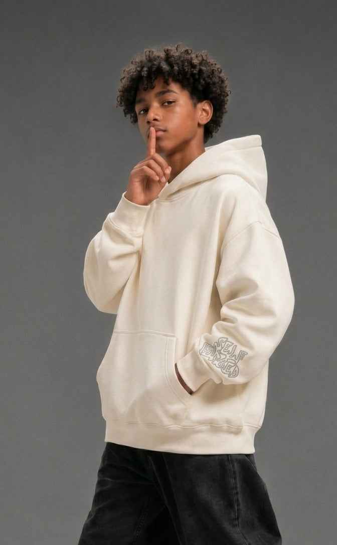 MILANI Self Forged Heavyweight Hoodie – Cream