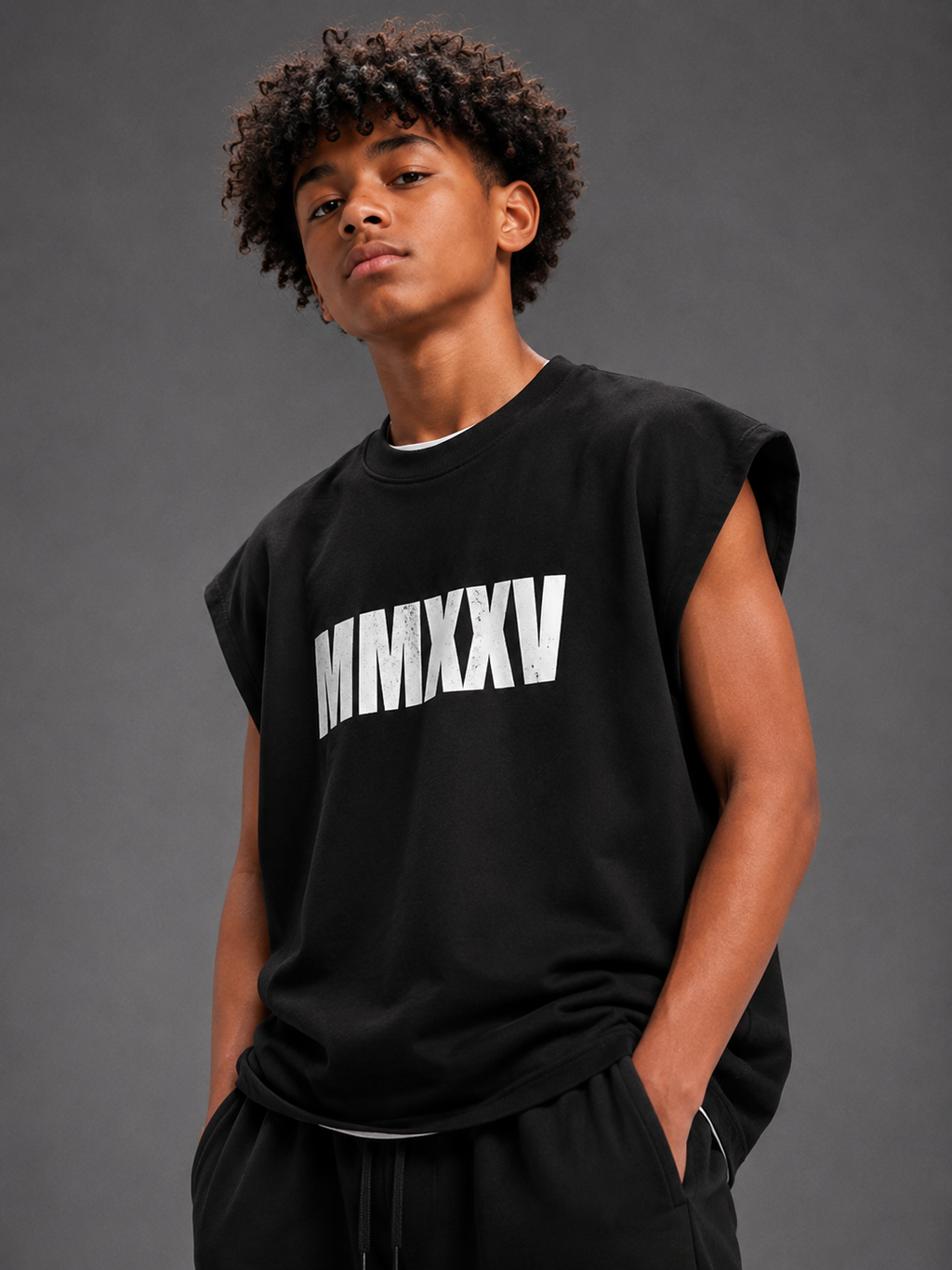 The Roman Sleeveless Tee