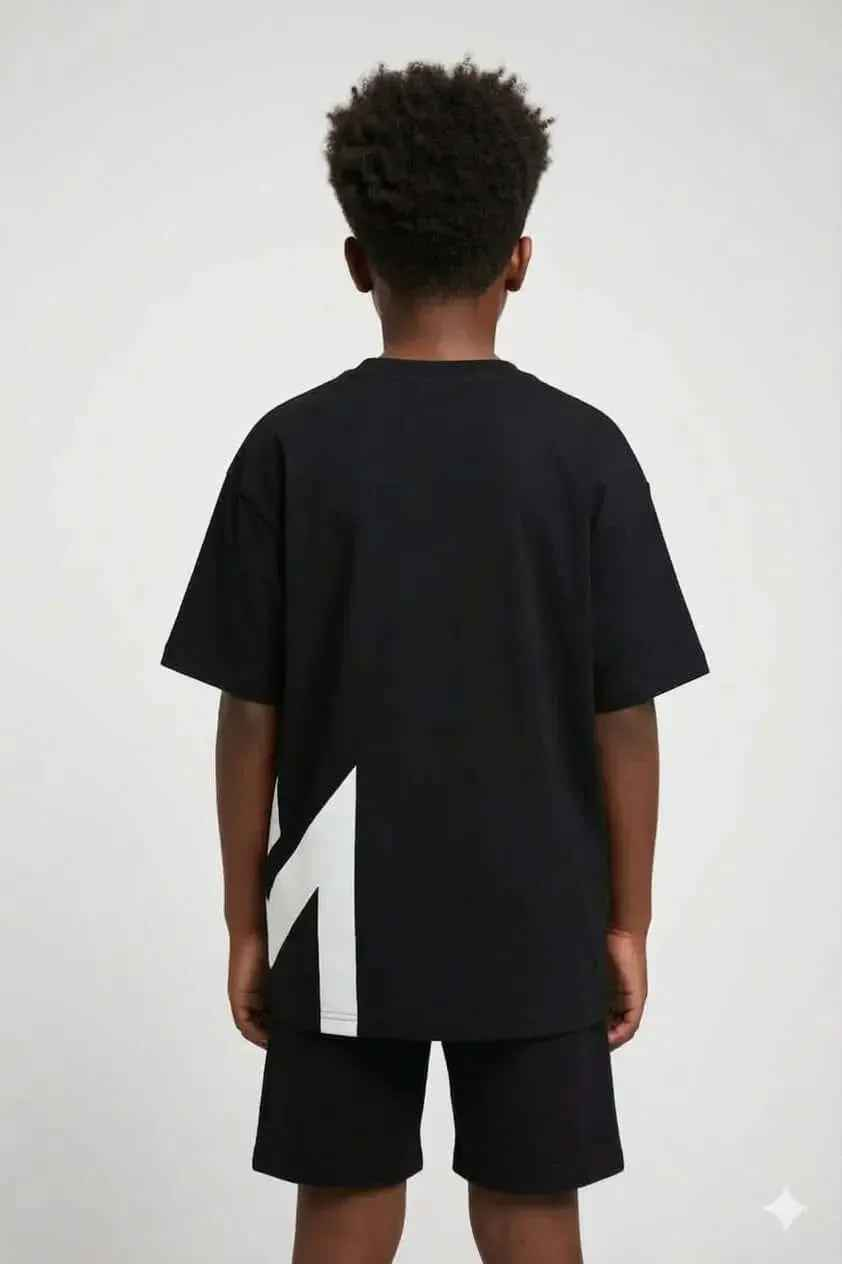 MILANI Originals Kids Oversized Black T-Shirt