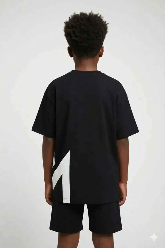 MILANI Originals Kids Oversized Black T-Shirt
