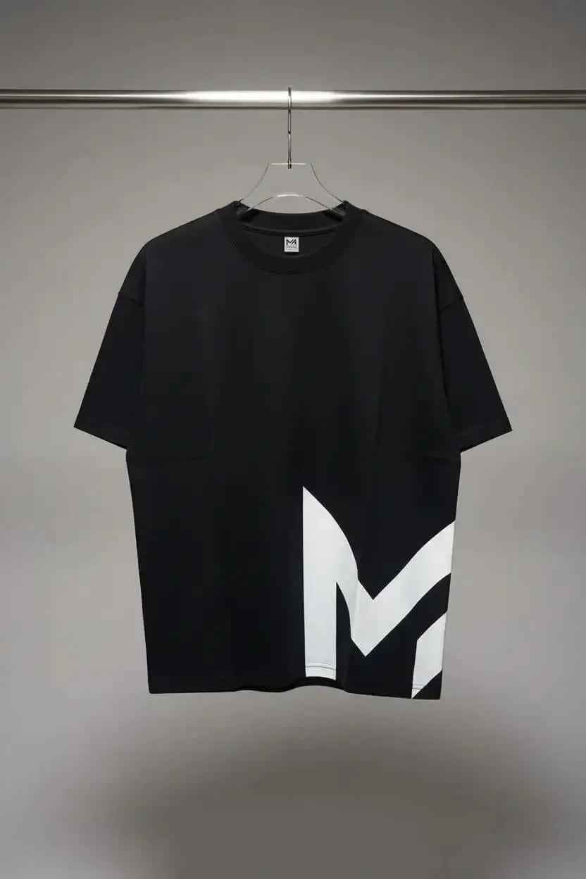 MILANI Originals Kids Oversized Black T-Shirt - MILANI Clothing