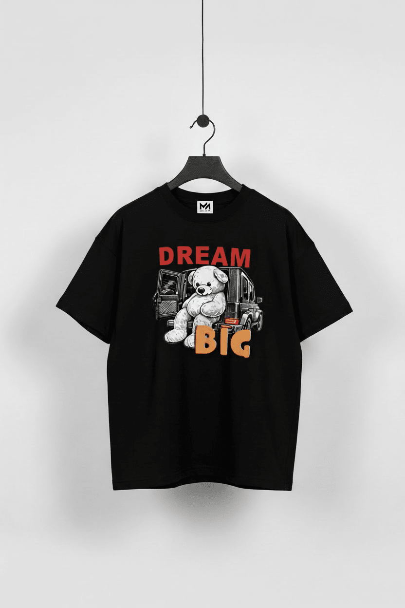 DREAM BIG Kids Black Oversized Heavyweight Streetwear T-Shirt - MILANI CLOTHINGDREAM BIG Kids Black Oversized Heavyweight Streetwear T-ShirtKids Streetwear T-ShirtsMILANI ClothingMILANI CLOTHINGMIL-05-220-BLK-02032-3-yearsunisexunisexDREAM BIG Kids Oversized T-Shirt – Black Heavyweight Cotton Graphic Streetwear Tee