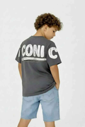 ICONIC Kids Oversized T-shirt – Grey T-Shirt