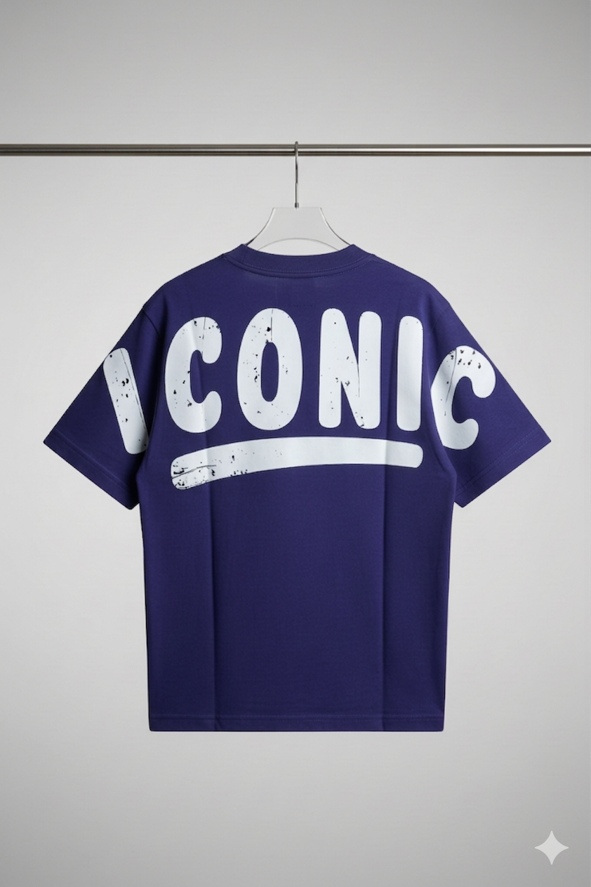 Premium quality comfortable oversized blue t-shirts MILAИI Clothing