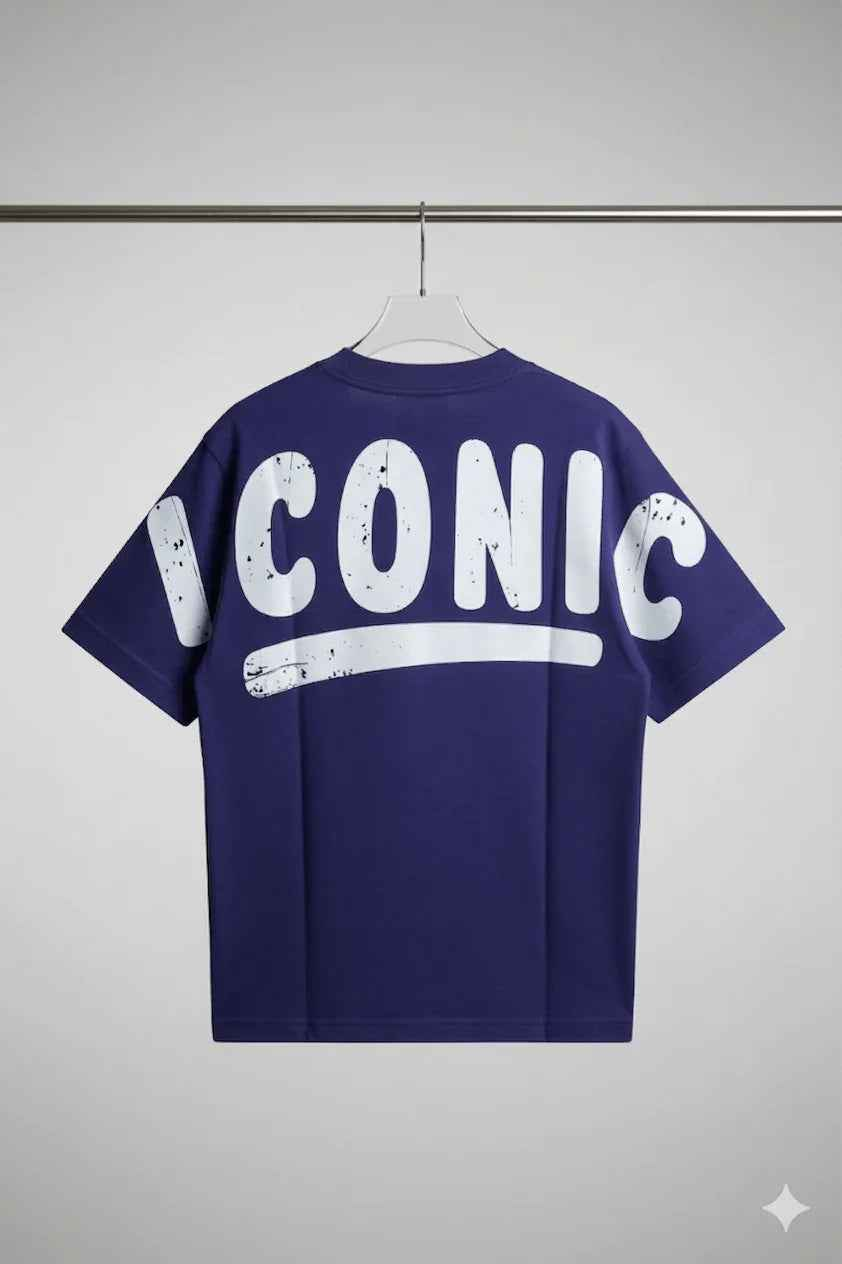 ICONIC Kids Oversized T-shirt – Blue T-Shirt