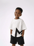 MILANI Kids Heavyweight Oversized White T-Shirt, 245gsm Cotton, Ages 2–10 - MILANI CLOTHINGMILANI Kids Heavyweight Oversized White T-Shirt, 245gsm Cotton, Ages 2–10Children's Oversized T-ShirtsMILAИI ClothingMILANI CLOTHINGMIL-01-245-WHT-02042-4-yearsMILANI Originals Kids Oversized White T-Shirt