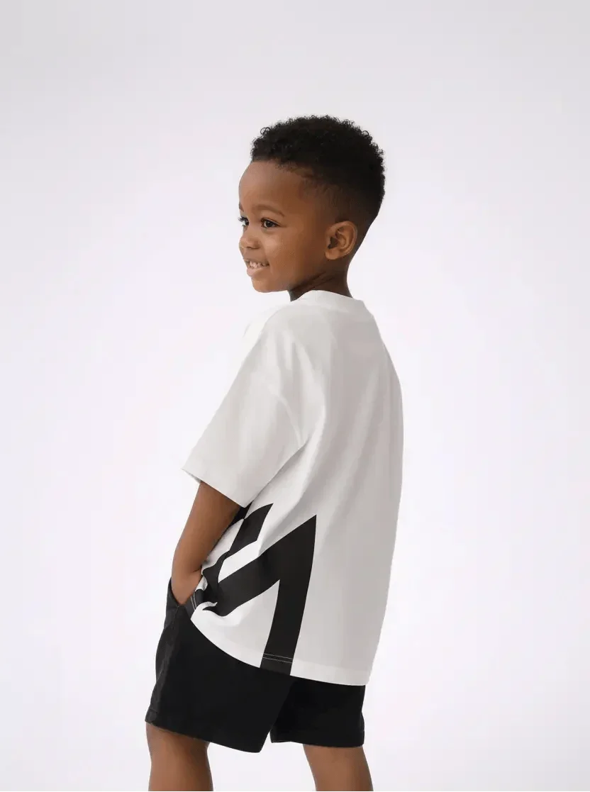 MILANI Originals Kids Oversized White T-Shirt
