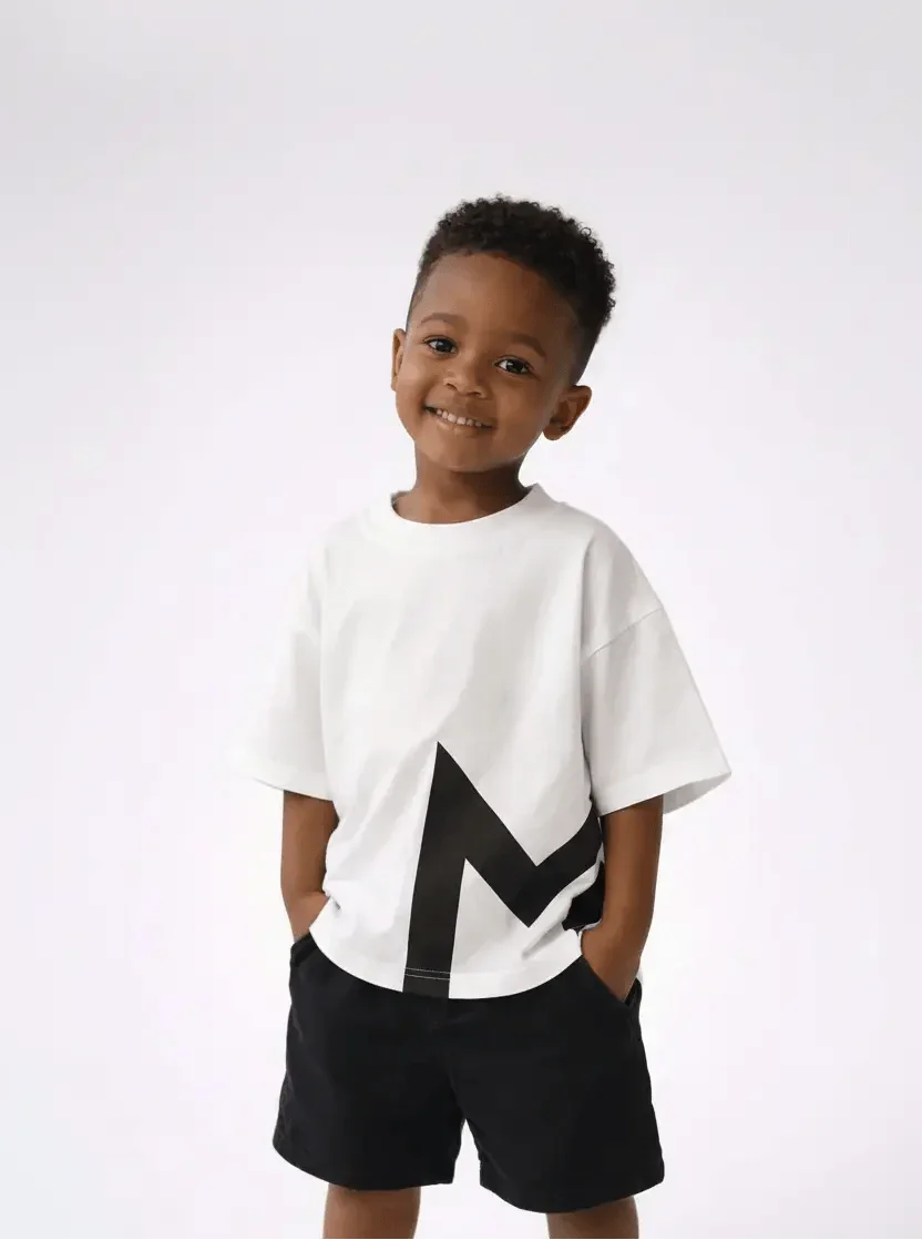 MILANI Originals Kids Oversized White T-Shirt