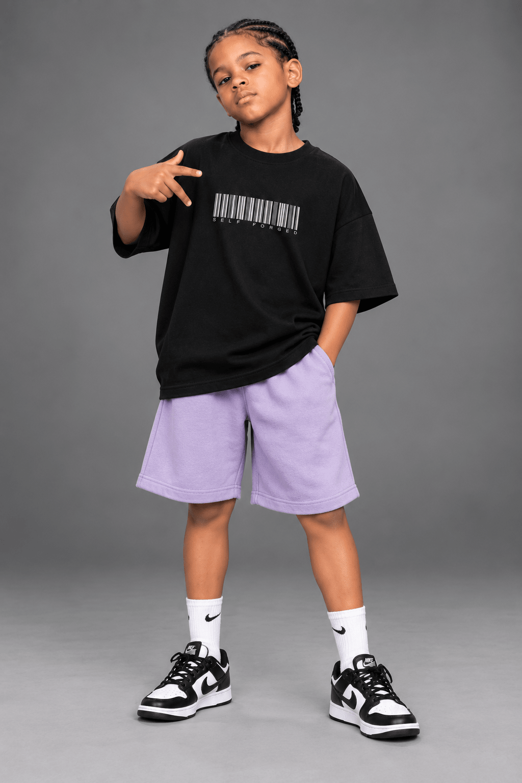 ORIGIN SELF FORGED Oversized Black T-Shirt - MILANI CLOTHINGORIGIN SELF FORGED Oversized Black T-ShirtKids T-ShirtsMILANI CLOTHINGMILANI CLOTHING2-3 yearsORIGIN SELF FORGED Oversized Black T-Shirt