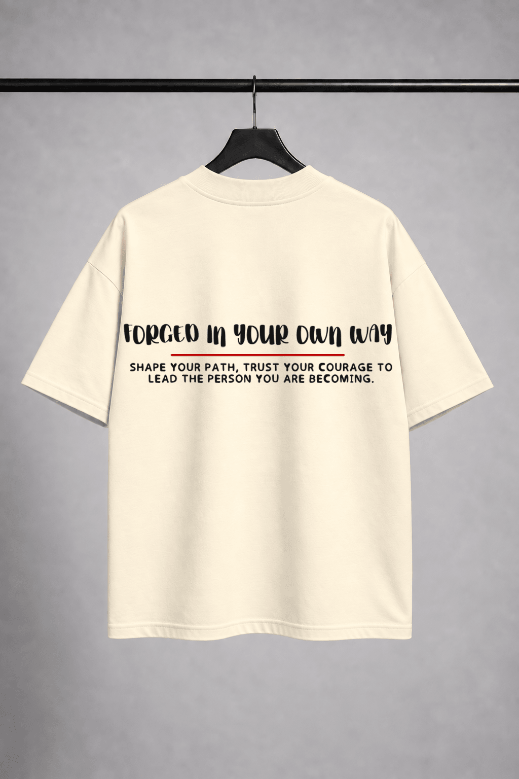 ORIGIN SELF FORGED Oversized Off-White T-Shirt - MILANI CLOTHINGORIGIN SELF FORGED Oversized Off-White T-ShirtKids Streetwear T-ShirtsMILANI CLOTHINGMILANI CLOTHING2-3 yearsORIGIN SELF FORGED Oversized Off-White T-Shirt