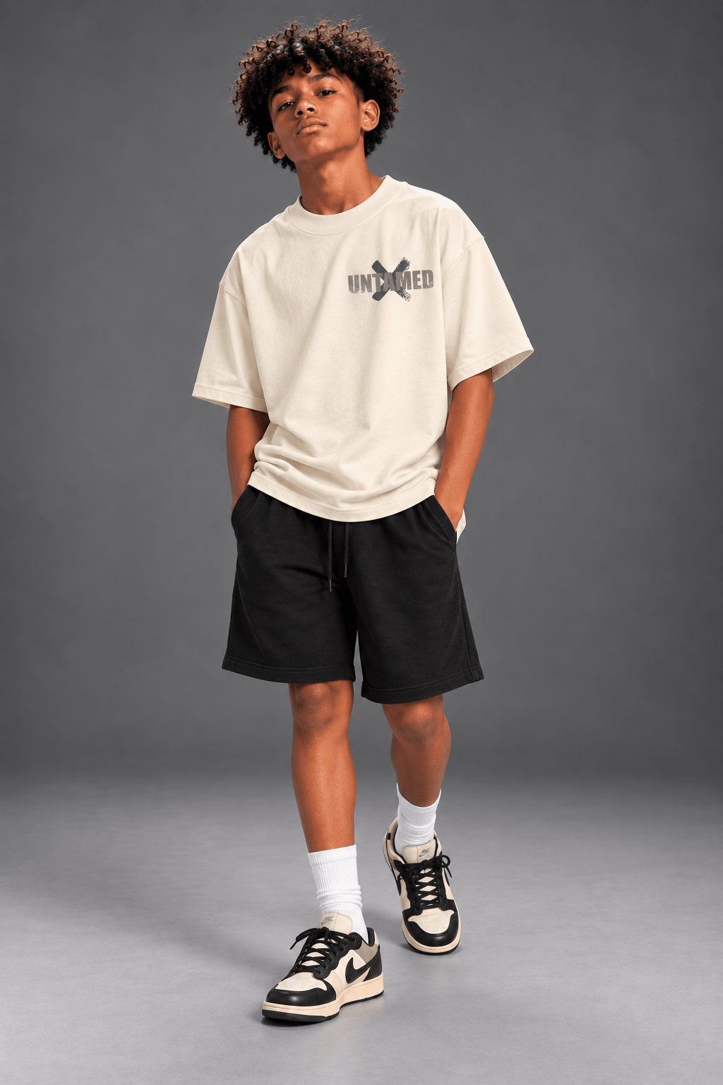 ORIGIN UNTAMED Oversized Off-White T-Shirt - MILANI CLOTHINGORIGIN UNTAMED Oversized Off-White T-ShirtKids Oversized Cotton T-ShirtsMILANI CLOTHINGMILANI CLOTHING4-5 yearsORIGIN UNTAMED Oversized Off-White T-Shirt