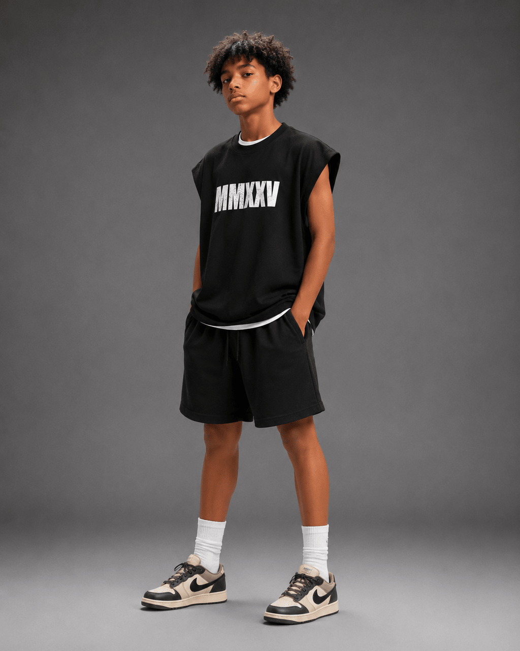The Roman Sleeveless Tee - MILANI CLOTHINGThe Roman Sleeveless Teesleeveless t-shirtMILANI CLOTHINGMILANI CLOTHING2-3 yearsThe Roman Sleeveless Tee