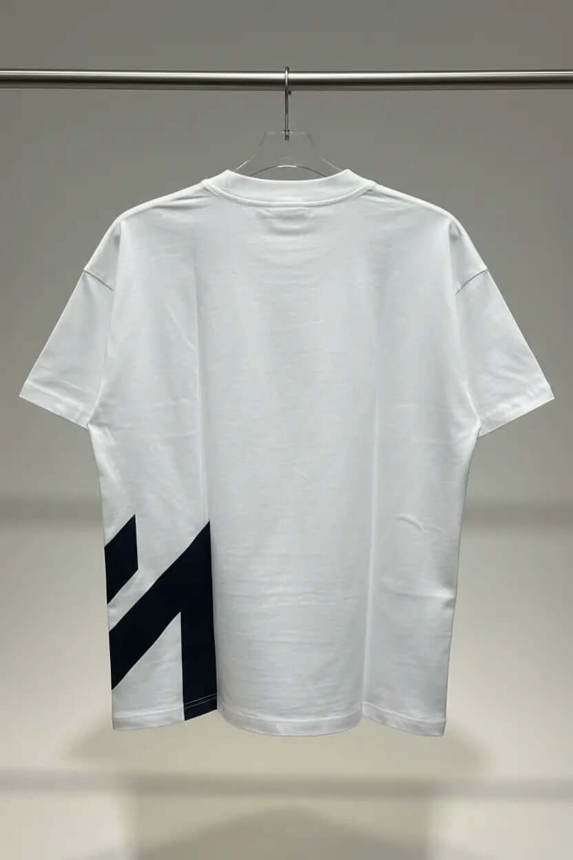 Quality Oversized drop shoulder premium kids t-shirt white